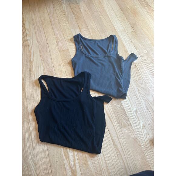 SHEIN Bundle of Bodysuits, Gray & Black - Picture 1 of 4